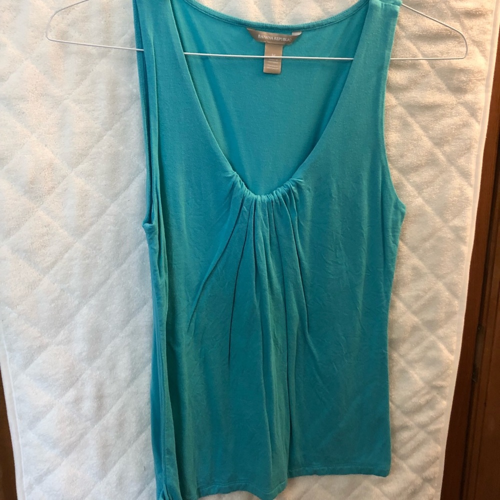 Blue tank top
